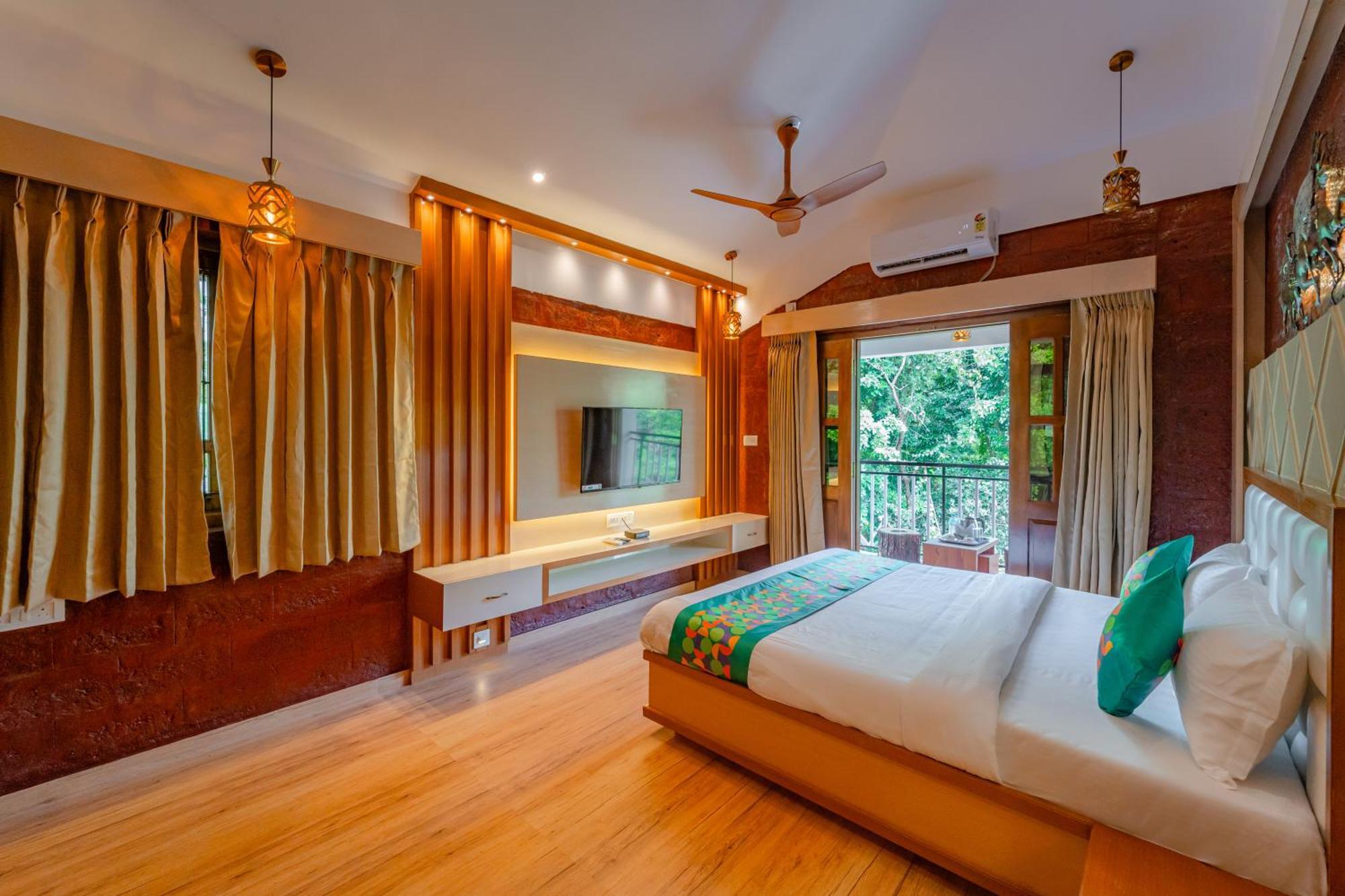 Treebo Green Village Resort - Goa Maneri  Bagian luar foto