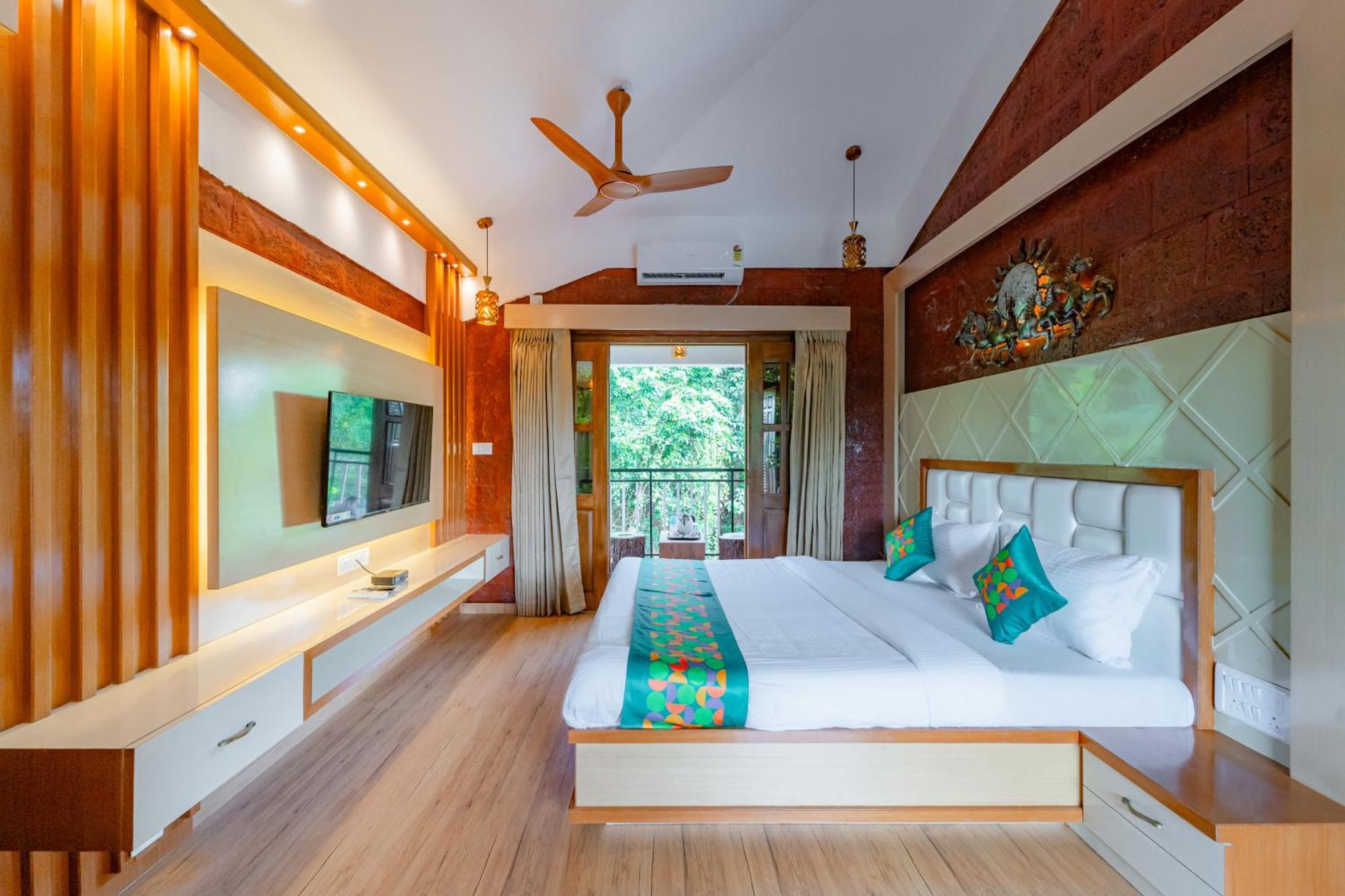Treebo Green Village Resort - Goa Maneri  Bagian luar foto