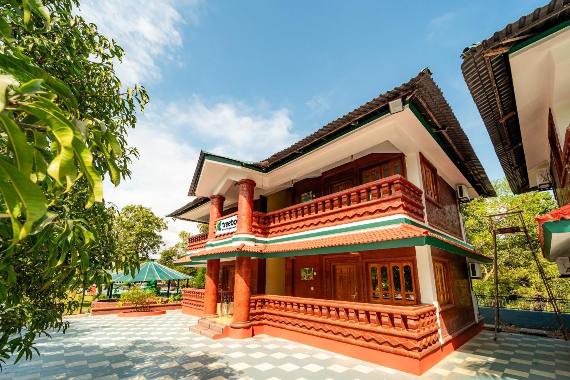 Treebo Green Village Resort - Goa Maneri  Bagian luar foto