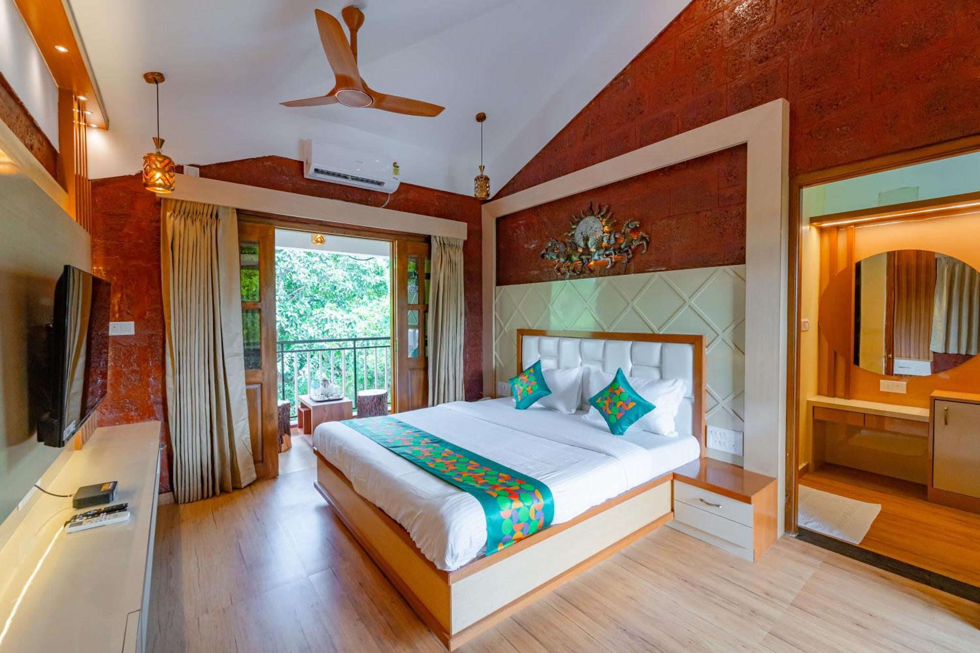 Treebo Green Village Resort - Goa Maneri  Bagian luar foto